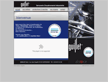 Tablet Screenshot of guillet.tm.fr